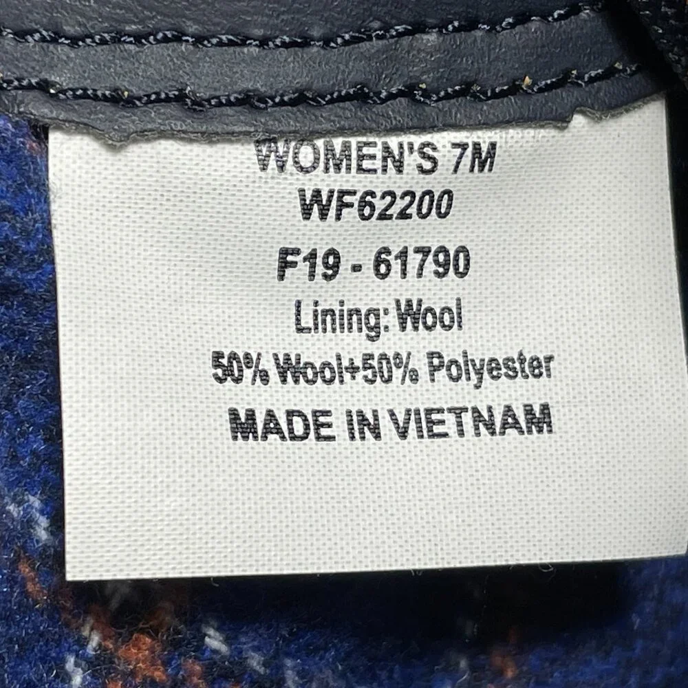 Keds Scout Womens Size 7 Shoes Blue Wool Lined Dream Foam Rain Sneaker Boot